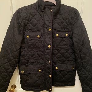 J Crew Mercantile Quilted Utility Jacket